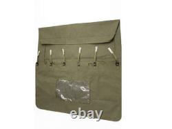 For Willys Jeep MB Ford GPW Top + Cushion Set G-503-WWII OD Green 750 GSM Canvas