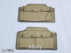 For Willys Jeep MB Ford GPW Top + Cushion Set G-503-WWII OD Green 750 GSM Canvas