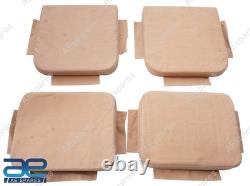 For Willys Jeep MB M38 Ford GPW Front Seat Cover Set Canvas Tan No Foam ECs