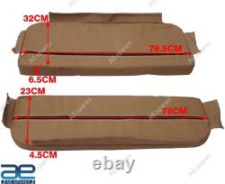 For Willys Jeeps Ford MB GPW Canvas Top & Cushion Set G-503 +Free Back Pouch AEs