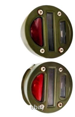 For Willys MB Ford GPW Jeep Truck Cat Eye Rear Tail Light 4 4 Unit Set