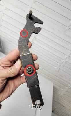 Ford F Script Upper Generator Hold Down Brace Arm GPW & Willys MB Jeep WO-A1630