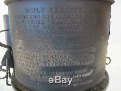 Ford GPW Jeep CJ2A CJ3A M38 Willys MB Oakes Embossed Oil Bath Air Cleaner