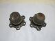 Ford Gpw Jeep F Marked Hub Axle Drive Flange And Dust Cap Pair Original