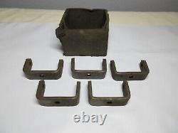 Ford GPW Jeep GPW 5330 Front Leaf Spring Clamp / Clip F Marked Lot of 5
