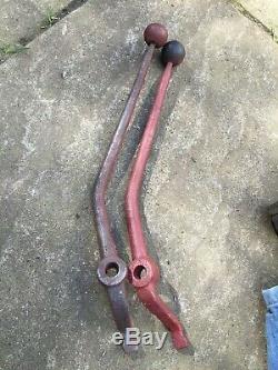 Ford GPW Jeep Original WW2 Issued Transfer Case levers