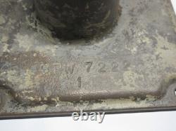 Ford GPW Jeep T84 Transmission Shift Tower Cover F Marked GPW 7222