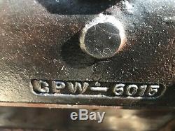 Ford GPW Jeep WW2 Issued Original Engine