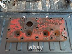 Ford GPW Jeep WWII engine head F MARKED as found