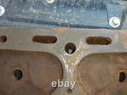 Ford GPW Jeep WWII engine head F MARKED as found