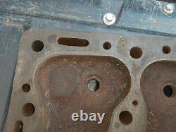 Ford GPW Jeep WWII engine head F MARKED as found