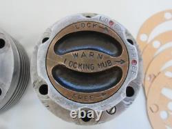 Ford GPW Jeep Willys MB CJ2A CJ3A M38 CJ5 Early Warn Locking Hubs 10 Spline