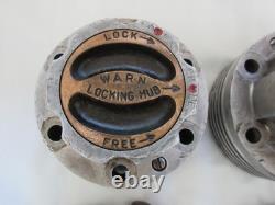 Ford GPW Jeep Willys MB CJ2A CJ3A M38 CJ5 Early Warn Locking Hubs 10 Spline