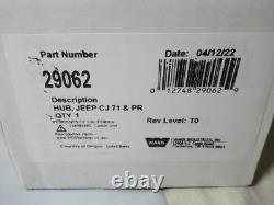 Ford GPW Jeep Willys MB CJ2A CJ3A M38 CJ5 Warn 29062 Locking Hubs 10 Spline