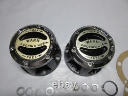 Ford GPW Jeep Willys MB CJ2A CJ3A M38 CJ5 Warn Locking Hubs 10 Spline