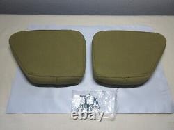 Ford GPW Jeep Willys MB Canvas Crash Pad Hip Pad Set