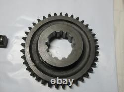 Ford GPW Jeep Willys MB Dana 18 Transfer Case Gear Set 3/4 Main Shaft F Mark