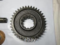 Ford GPW Jeep Willys MB Dana 18 Transfer Case Gear Set 3/4 Main Shaft F Mark