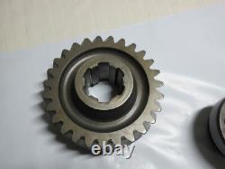 Ford GPW Jeep Willys MB Dana 18 Transfer Case Gear Set 3/4 Main Shaft F Mark