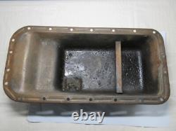 Ford GPW Jeep Willys MB L134 Motor Oil Pan Original F Marked