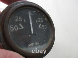 Ford GPW Jeep Willys MB Long Needle Amperes Ammeter Amp Gauge