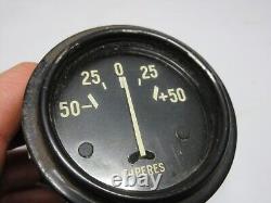 Ford GPW Jeep Willys MB Long Needle Amperes Amp Gauge 22747 Original