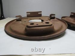 Ford GPW Jeep Willys MB MBT Bantam T3 M100 Trailer Backing Plates with Hardware