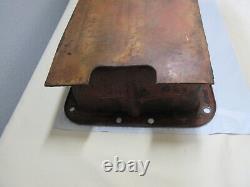 Ford GPW Jeep Willys MB Slat Grill Original Early War Riveted L134 Motor Oil Pan