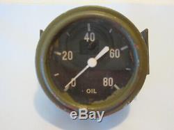 Ford GPW Willys MB Jeep Long Needle Oil Gauge