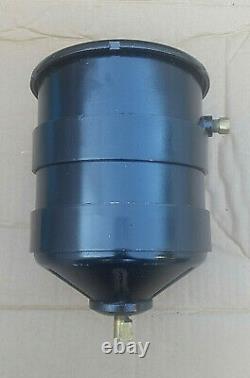 Ford GPW & Willys jeeps oil filter housing purolator & clamps. Used. Taken care of