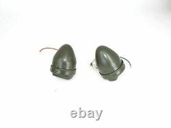 Ford Gpw Willys MB Jeep Military Blackout Cat Eye Marker Light Pair