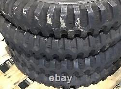 Ford Script 6.00-16 Tires Low Mileage Takeoff Set of 4 For WW2 Jeep Ford GPW