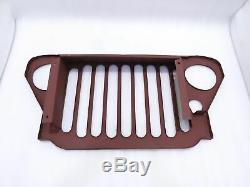 Front Grill Steel Jeep MB Ford Gpw 41-45 New Brand