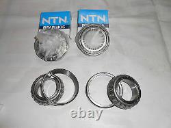 Genuine Front & Rear Wheel Bearing Set For Jeep Willys MB Ford Gpw 1941-45