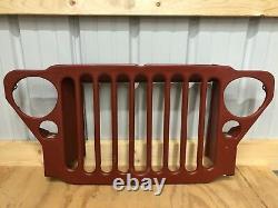 Grill fits willys jeep MB Ford GPW 1941-1945 Reproduction 9 Slats