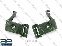 Headlight Light + Bracket Pair Left & Right For Willys Jeeps MB Ford Gpw F S2u