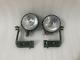 Headlight Light With Bracket Pair Left & Right Fit For Willys Jeep Mb Ford Gpw