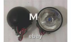 Headlight Light with Bracket Pair Left & Right Fits willys jeep MB ford GPW F