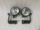 Headlight Light With Bracket Pair Left & Right Fits Willys Jeep Mb Ford Gpw
