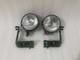 Headlight Light With Bracket Pair Left & Right Fits Willys Jeep Mb Ford Gpw