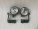 Headlight Light With Bracket Pair Left & Right Fits Willys Jeep Mb Ford Gpw