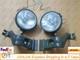 Headlight Light With Bracket Pair Left & Right Fits Willys Jeep Mb Ford Gpw
