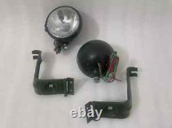 Headlight Light with Bracket Pair Left & Right fits willys jeep MB ford GPW