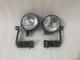Headlight Light With Bracket Pair Left & Right Fits Willys Jeep Mb Ford Gpw F