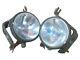 Headlight Light With Bracket Pair Left & Right Fits Willys Jeep Mb Ford Gpw (u)