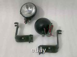 Headlight with Bracket Pair Left & Right Fit For Willys Jeep MB Ford GPW