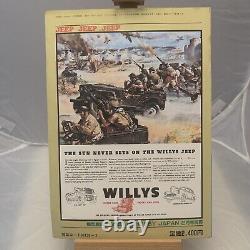 JEEP JEEP JEEP, NO. 1 By Yasuo Ohtsuka Willys MB Ford GPW WWII RARE! Japanese