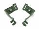 Jeep Mb Ford Gpw 41-45 Headlight Bracket Support Pair Green Color Fit For