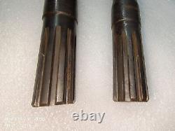 Jeep Early Ford GPW WWII G503 Original Scalloped VEP Axles Shaft Set F Marked