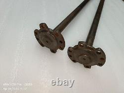 Jeep Early Ford GPW WWII G503 Original Scalloped VEP Axles Shaft Set F Marked